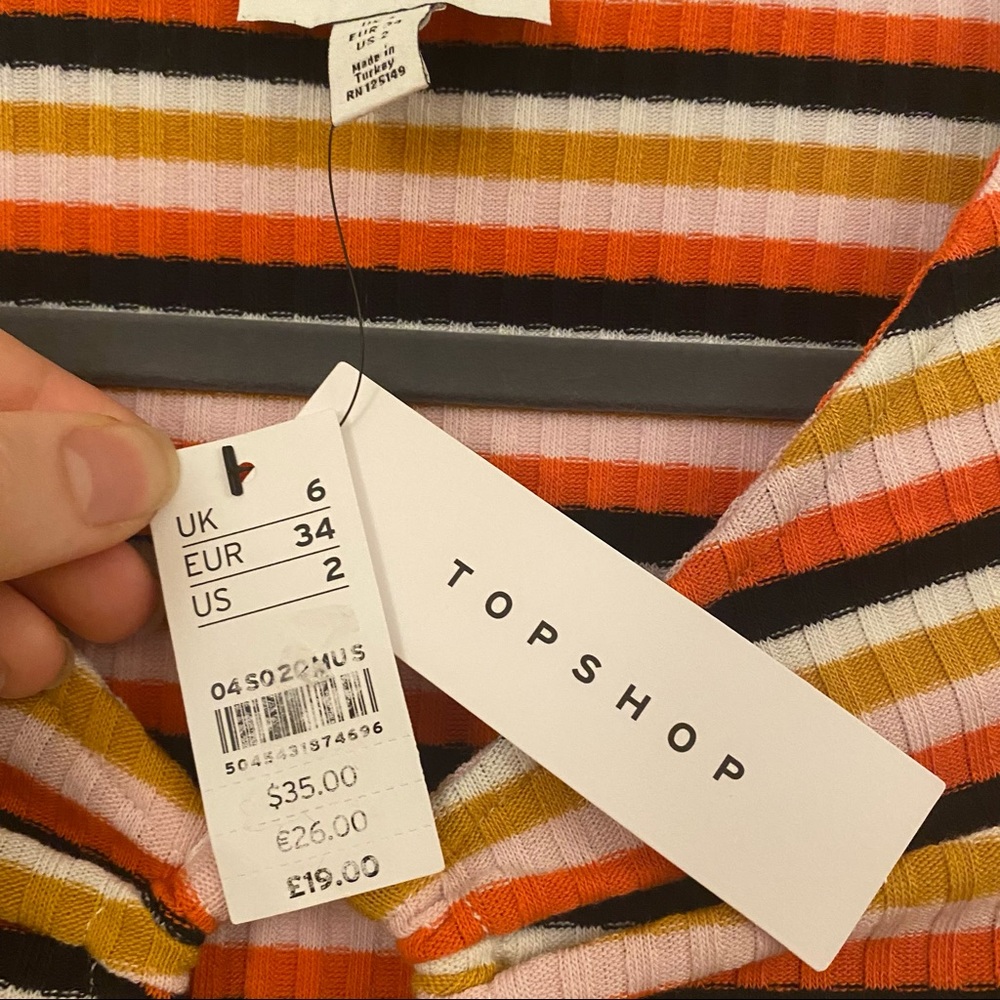 Topshop cropped tee - Picture 6 of 7